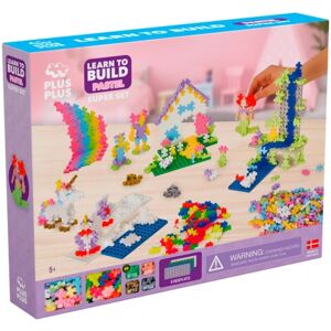 PLUS PLUS Plus-Plus - Learn to Build Pastel 1200 stk