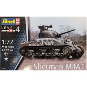 Revell - Sherman M4A1 1:72 - 86 Pcs