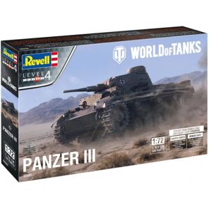 Revell World of Tanks - Panzer III 1:72 - 144 Pcs