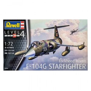 Revell - Lockheed Martin F-104G Starfighter 1:72 - 60 Pcs