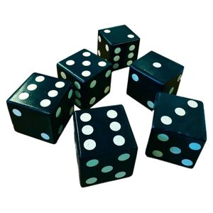 Uber Games Uber Wooden Dice Gigant Black