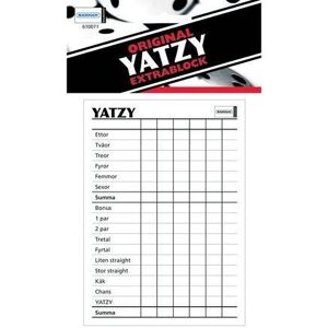 Kärnan Yatzy Extra Block