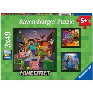 Ravensburger: Minecraft Biomes 3x49 Brikker