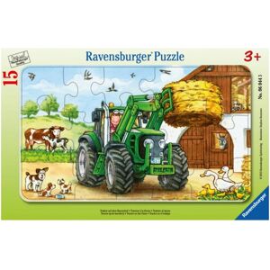 Ravensburger: Traktor på gården 15 Brikker