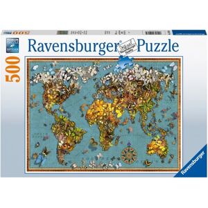 Ravensburger World of butterflies 500 Brikker