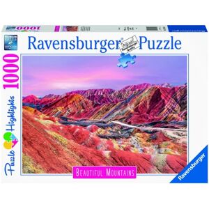 Ravensburger: Rainbow Mountains, China 1000 Brikker