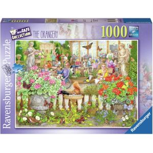 Ravensburger: Cosy Café Secret Garden 1000 Brikker