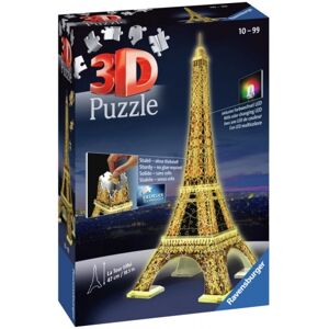 Ravensburger Eiffel Tower Night Edition 3D - 216 Brikker