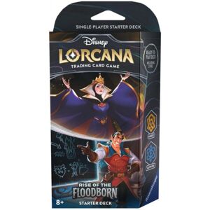 Ravensburger Disney Lorcana TCG: Rise of the Floodborn Starter Deck - Amber & Sapphire