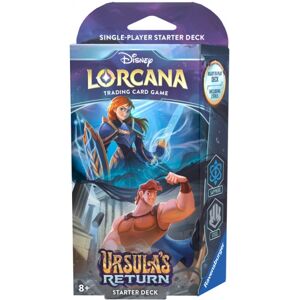 Ravensburger Disney Lorcana TCG: Ursula's Return Starter Deck - Sapphire & Steel