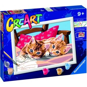 Ravensburger CreArt - To nuttede katte