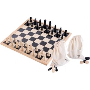 Longfield Games Chess Checkers Basic Set