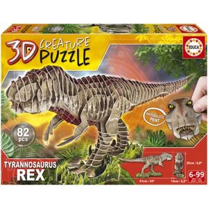 Educa 3D Tyrannosaurus Rex 82 Brikker