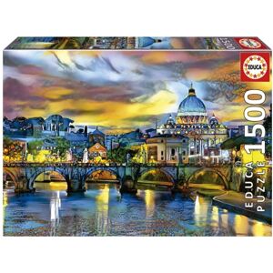 Educa Peter s Basilica And The St. Angelo Bridge 1500 Brikker