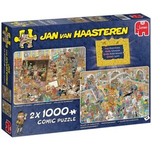 Jumbo Jan Van Haasteren : A Trip to the Museum 2x1000 brikker