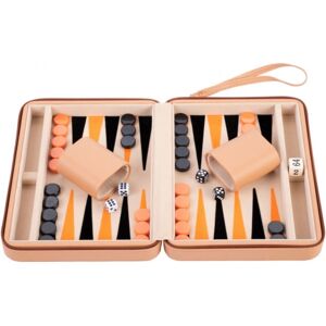 Longfield Games Longfield Backgammon Travel Beige