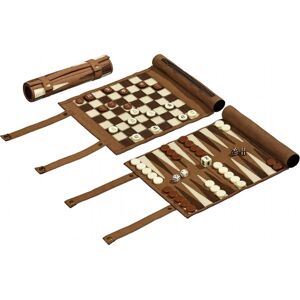 Philos Chess Checkers Backgammon Travel Set