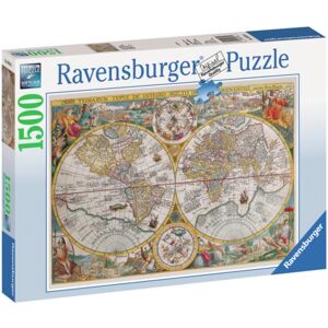 Ravensburger: Historisk Verdenskort 1500 Brikker