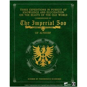 Cubicle 7 Warhammer Fantasy Roleplay: The Imperial Zoo - Collector's Edition