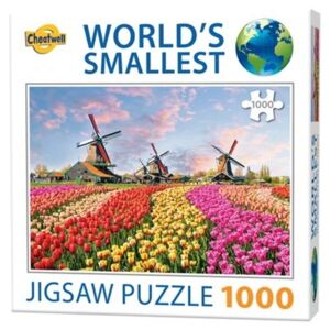 Cheatwell Verdens mindste puslespil: Dutch Windmills 1000 brikker
