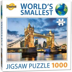 Cheatwell Verdens mindste puslespil: Tower Bridge 1000 brikker