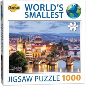 Cheatwell Verdens mindste puslespil: Prague Bridges 1000 brikker