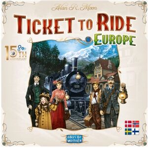 Days of Wonder Ticket to Ride: Europe - 15th Anniversary (DK)