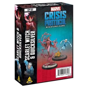 Atomic Mass Games Marvel: Crisis Protocol - Scarlet Witch and Quicksilver (Exp.)
