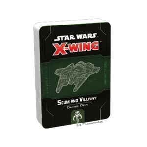 Atomic Mass Games Star Wars: X-Wing - Scum and Villainy Damage Deck (Exp.)