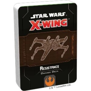 Fantasy Flight Games Star Wars: X-Wing - Resistance Damage Deck (Exp.)