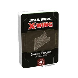 Fantasy Flight Games Star Wars: X-Wing - Galactic Republic Damage Deck (Exp.)