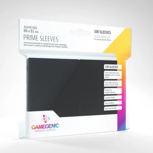 GameGenic Prime Sleeves Black 64 x 89 mm