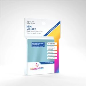 GameGenic Prime Sleeves Clear 51 x 51 mm