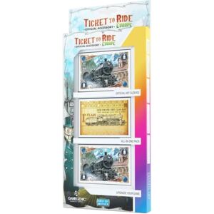 GameGenic Matte Prime Sleeves 58 x 90 mm Ticket to Ride Europe