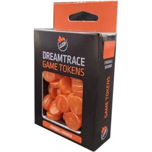 Ghost Galaxy DreamTrace Game Tokens: Fireball Orange