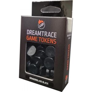 Ghost Galaxy DreamTrace Game Tokens: Dragonglass Black