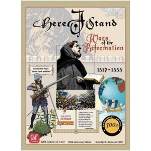 GMT Games Here I Stand: Wars of the Reformation 1517-1555 - 500th Anniversary Edition