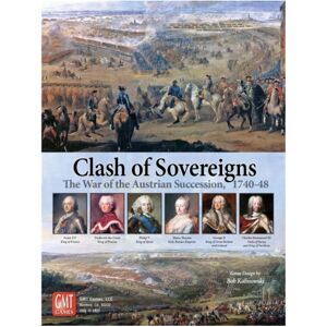 GMT Games Clash of Sovereigns: The War of the Austrian Succession, 1740-48