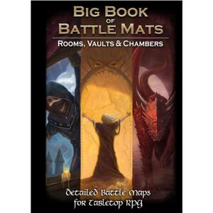 Loke BattleMats Big Book of Battle Mats - Rooms, Vaults & Chambers