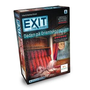 Lautapelit EXIT: Døden På Orientekspressen (DK)