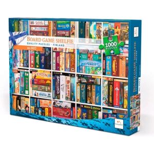 Spilbraet.dk Puslespil Board Game Shelfie 1000 Brikker