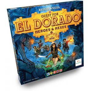 Lautapelit Quest for El Dorado: Heroes & Hexes (Exp.) (DK)