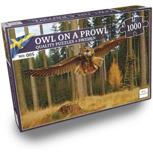 Lautapelit Nordic Puzzles: Owl on a Prowl 1000 brikker