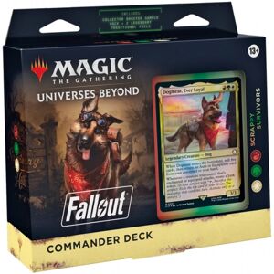 Magic The Gathering Magic: The Gathering - Fallout: Scrappy Survivors Commander Deck