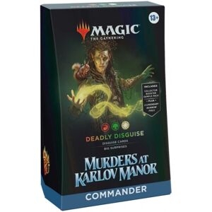 Magic The Gathering Magic: The Gathering - Deadly Disguise Commander Deck