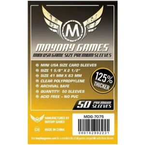 Mayday Games Mayday Sleeves 41 x 63 mm - Premium