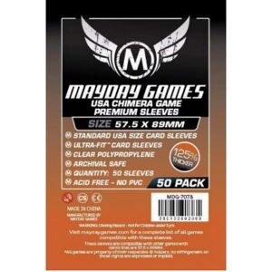 Mayday Games Mayday Sleeves 57,5 x 89 mm - Premium Chimera