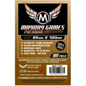 Mayday Games Mayday Sleeves 65 x 100 mm - Premium Ultra-Fit