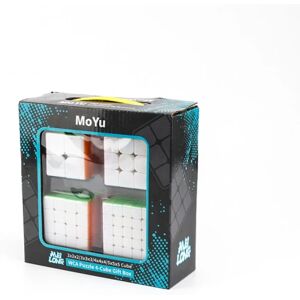 MoYu MeiLong Stickerless - 4 Cube Box Set