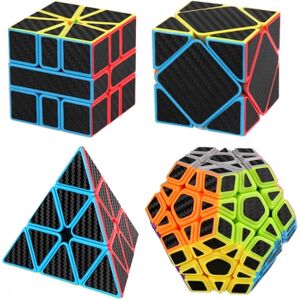 MoYu MeiLong Twist Carbon Fibre - 4 Cube Box Set